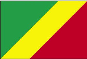 Congo 2X3' Solar-Max Dyed Nylon Outdoor Flag