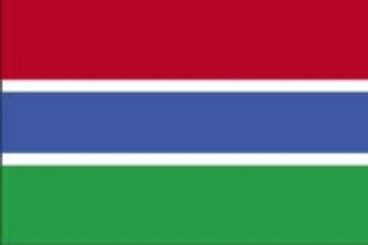 Gambia 3X5' Solar-Max Dyed Nylon Outdoor Flag