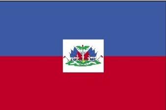 Haiti (Gov) 3X5' Solar-Max Dyed Nylon Outdoor Flag