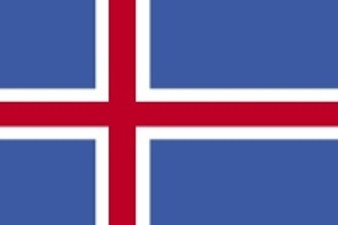 Iceland 2X3' Solar-Max Dyed Nylon Outdoor Flag