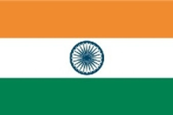 India 3X5' Solar-Max Dyed Nylon Outdoor Flag