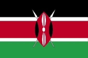 Kenya 3X5' Solar-Max Dyed Nylon Outdoor Flag
