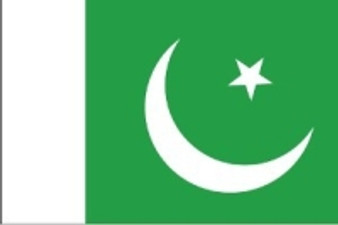 Pakistan 3X5' Solar-Max Dyed Nylon Outdoor Flag