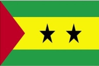 Sao Tome and Principe 2X3' Solar-Max Dyed Nylon Ou