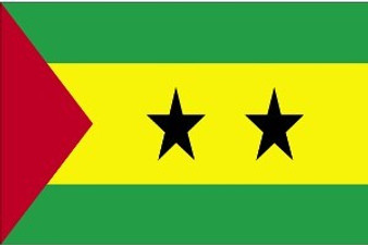 Sao Tome and Principe 3X5' Solar-Max Dyed Nylon Ou