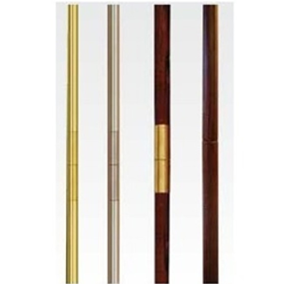 2-Piece Gold 8'X1 1/4" Aluminum Pole-1676963090