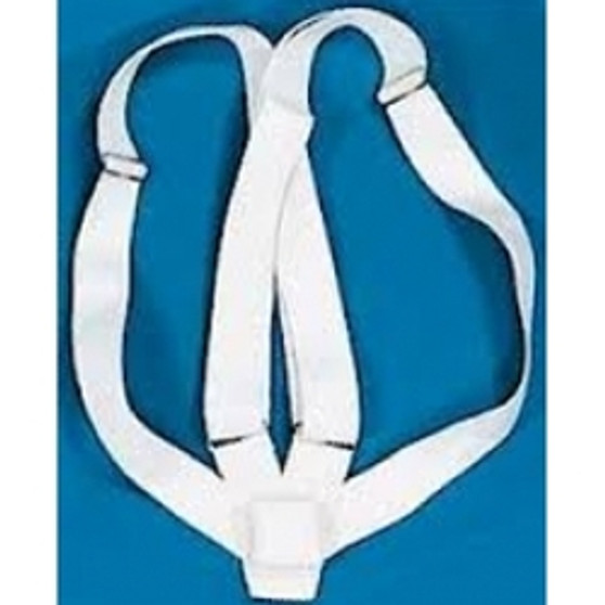 White, Double Web, Cloth Carrying Belt