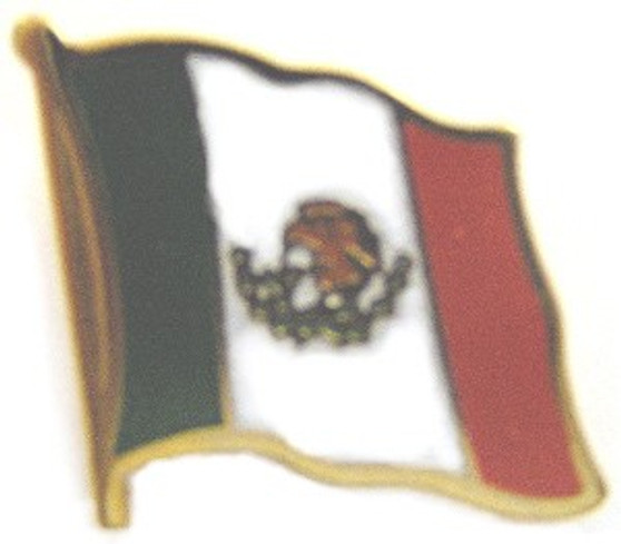 Mexico Sngl Lapel Pin