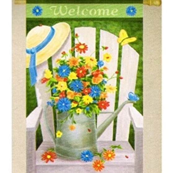 Watering Can Welcome Banner