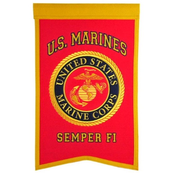 Marine Corps Seal Banner