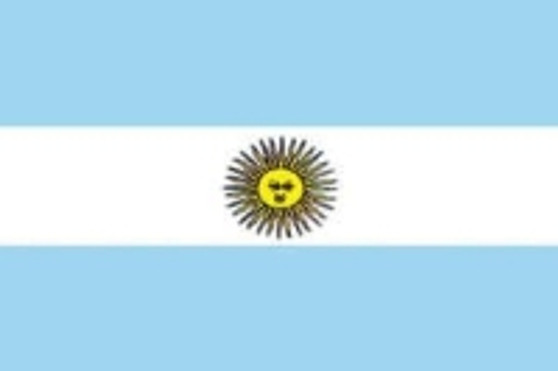 Argentina 2X3' Solar-Max Dyed Nylon Outdoor Flag