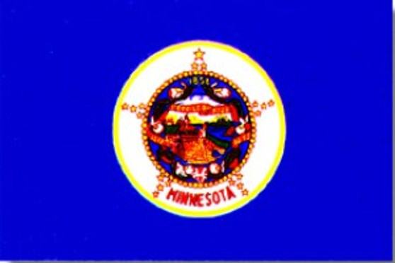 Minnesota 5 X 8' Solar-Max Dyed outdoor nylon flag