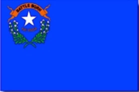 Nevada 5 X 8' Solar-Max Dyed outdoor nylon flag