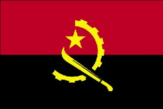 Angola 3X5' Solar-Max Dyed Nylon Outdoor Flag-1676961559