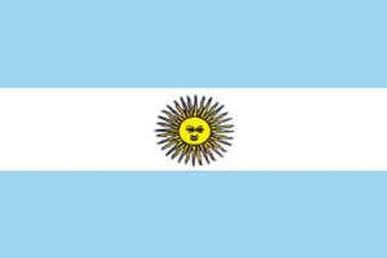 Argentina 2X3' Solar-Max Dyed Nylon Outdoor Flag-1676961572