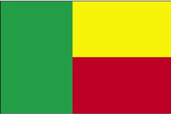 Benin 3X5' Solar-Max Dyed Nylon Outdoor Flag