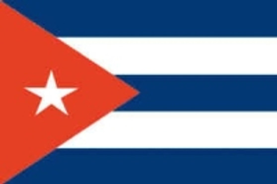 Cuba 3X5' Solar-Max Dyed Nylon Outdoor Flag