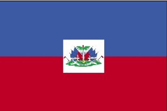 Haiti (Gov) 3X5' Solar-Max Dyed Nylon Outdoor Flag