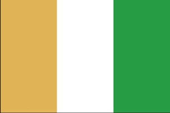 Ivory Coast 3X5' Solar-Max Dyed Nylon Outdoor Flag