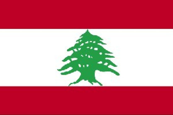 Lebanon 3X5' Solar-Max Dyed Nylon Outdoor Flag