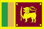 Sri Lanka 2X3' Solar-Max Dyed Nylon Outdoor Flag