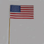 3-1/2 X 6" US Muslin Flag-1676963834