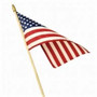 12X18in US Poly-Cotton Flag on Staff-1676963845