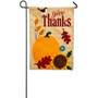 Give Thanks Garden Flag