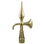 9 1/4" Brass Battalion Lance