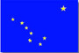 Alaska 2X3' Solar-Max Dyed Nylon Outdoor Flag-1676960808