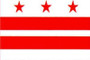 District of Columbia 2 X 3' Solar-Max Dyed Nylon Outdoor Flag