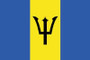 Barbados 12 x 18in Solar-Max Dyed nylon outdoor flag