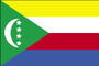Comoros 3X5' Solar-Max Dyed Nylon Outdoor Flag