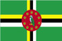 Dominica 3X5' Solar-Max Dyed Nylon Outdoor Flag