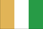 Ivory Coast 3X5' Solar-Max Dyed Nylon Outdoor Flag