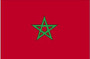 Morocco 2X3' Solar-Max Dyed Nylon Outdoor Flag