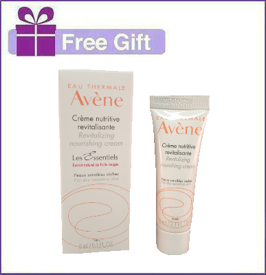 FREE Avene 5 ml Nourishing Revitalizing Cream with $99 Avene Purchase FREE Avene 5 ml Nourishing Revitalizing Cream