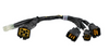 TRIPLE ENGINES SECOND STATION 6X6 KEY SWITCH TO 6X9 REMOTE CONTROL HARNESS     6X9-83553-40-00