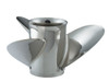 STAINLESS STEEL 12 PITCH X 10 1/8 DIAMETER PERFORMANCE 3 STANDARD ROTATION PROPELLER     MAR-GYT3B-02-12