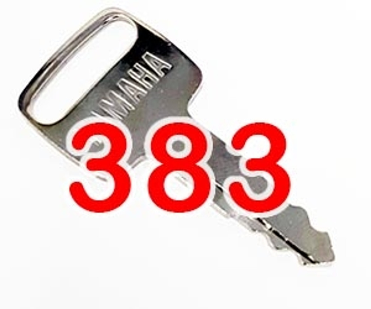 Yamaha OEM KEY 90890-55880-00 With Key-cap and floating keychain 383 