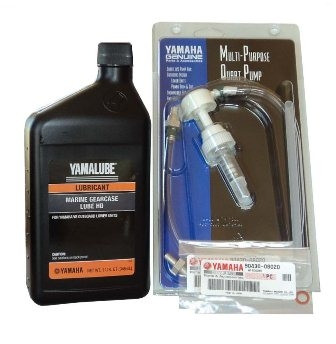 YAMALUBE MARINE GEARCASE LUBE HD AND QUART PUMP KIT