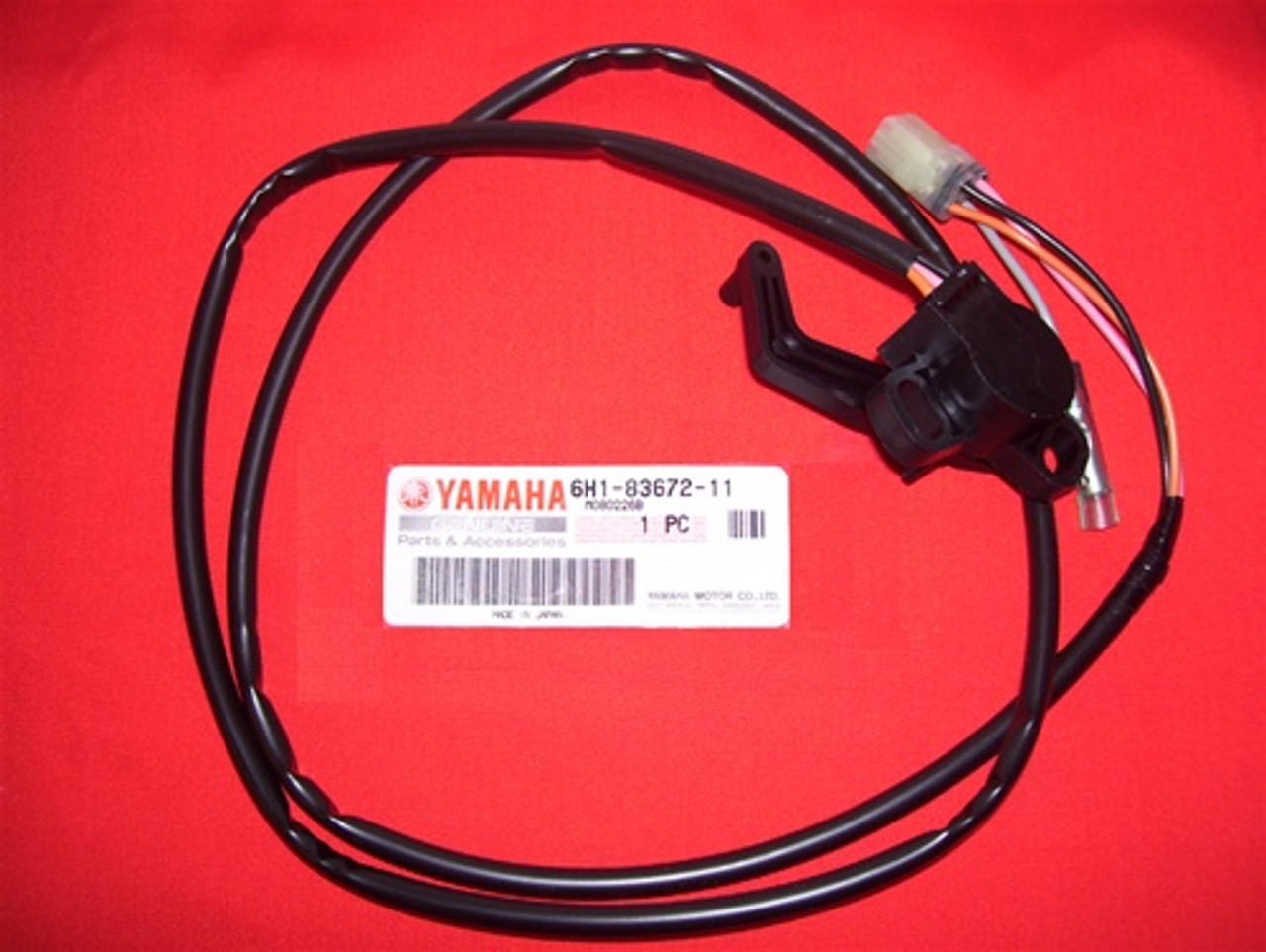 OEM+Yamaha+Trim+Tilt+Oil+Level+Sender+20ft+Wire+Harness+6y5-83653