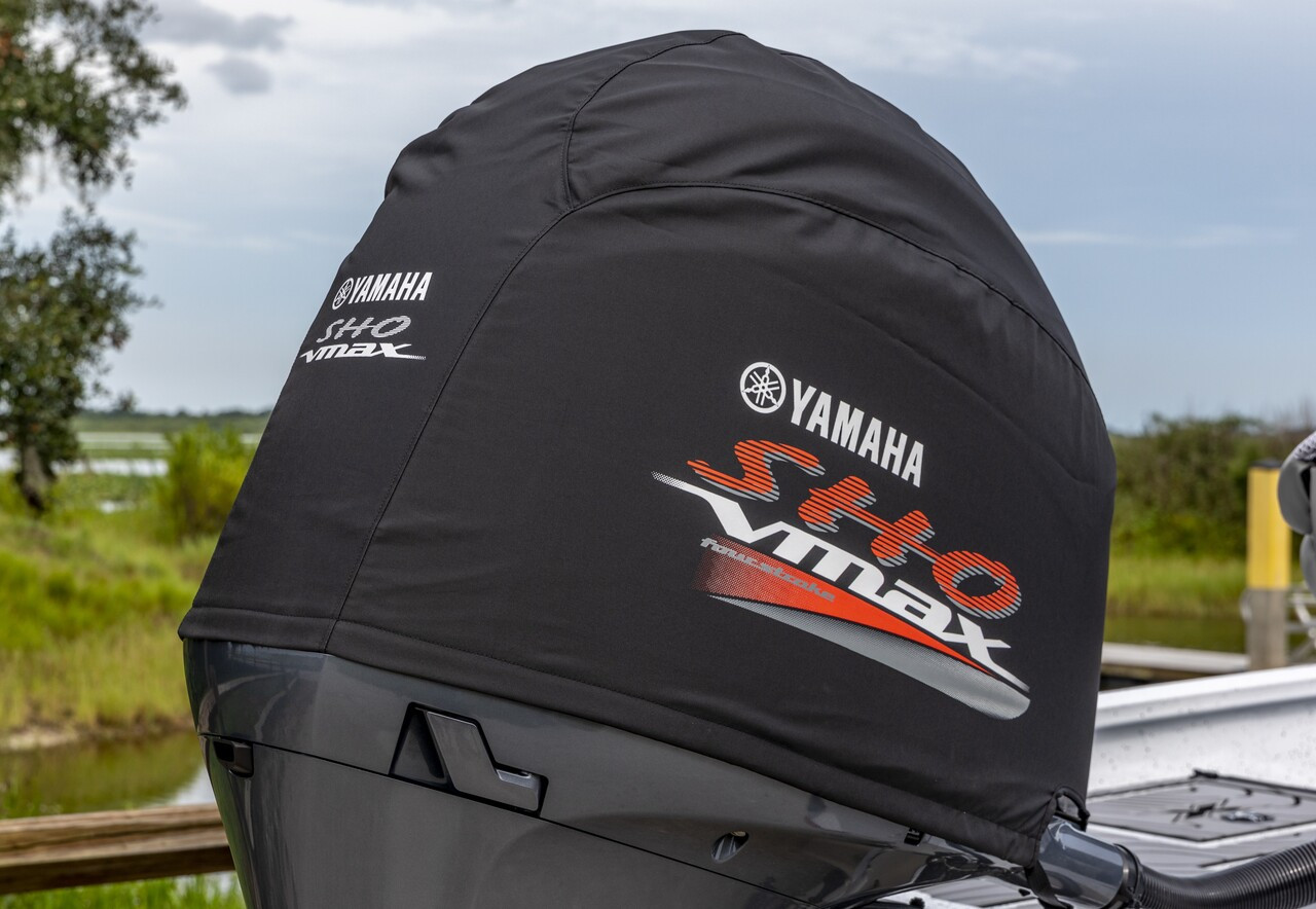 VMAX SHO CUSTOM DELUXE ENGINE COVER - SHO VMAX LOGO