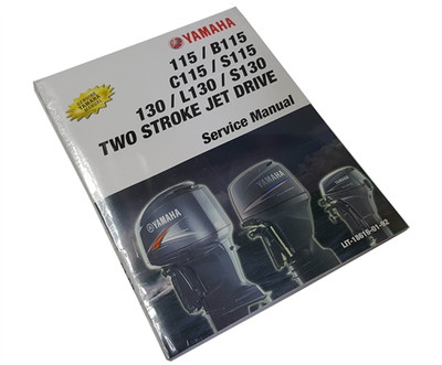 115HP, 130HP 2STROKE 1998 YAMAHA OEM OUTBOARD SERVICE MANUAL     LIT-18616-01-92