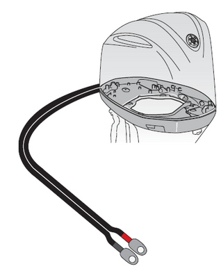 4 STROKE - BATTERY CABLE     68V-82105-01-00