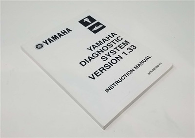 USED YAMAHA DIAGNOSTIC SYSTEM VERSION 1.33 MANUAL USED YAMAHA DIAGNOSTIC SYSTEM VERSION 1.33 MANUAL