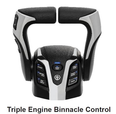 TRIPLE ENGINE MAIN STATION HELM MASTER EX DEC CONTROLS     6X9-48208-13-00