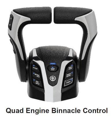 TWIN ENGINE MAIN STATION HELM MASTER EX DEC CONTROLS 6X9-48207-22-00