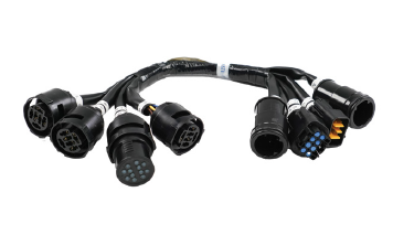 TRIPLE AND QUAD ENGINES 6X6 KEY SWITCH TO 6X9 REMOTE CONTROL HARNESS     6X9-83553-60-00