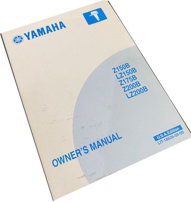 DEMO OWNER'S MANUAL 2003 - Z150B/LZ150B/Z175B/Z200B/LZ200B     LIT-18626-05-00DEMO  (FINAL SALE/NO RETURNS)